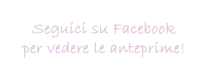 seguici su fb per anteprime iloveshopping