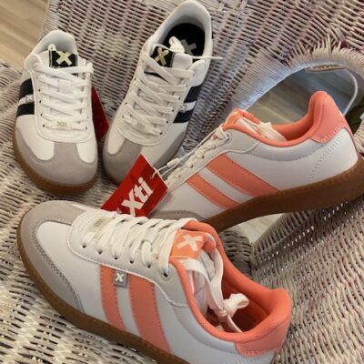 SNEAKERS RIGHE ROSA XTI