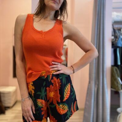 TOP ARANCIO COSTINE COMPANIA FANTASTICA