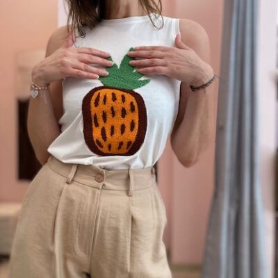 T-SHIRT ANANAS COMPANIA FANTASTICA