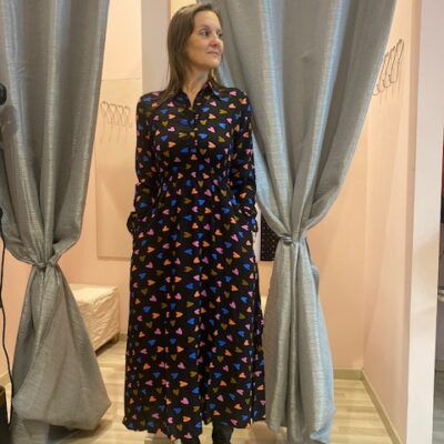 ABITO MIDI' CUORI COMPANIA FANTASTICA